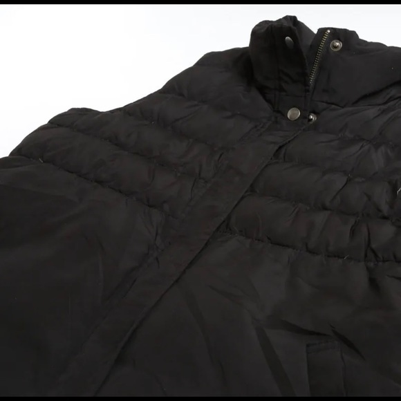 J Jill Down Filled Black Womens Puffer Vest, Small - Picture 8 of 11